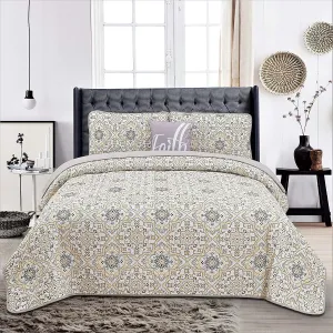 4-Piece: Reversible Quilt Set - Assorted Styles