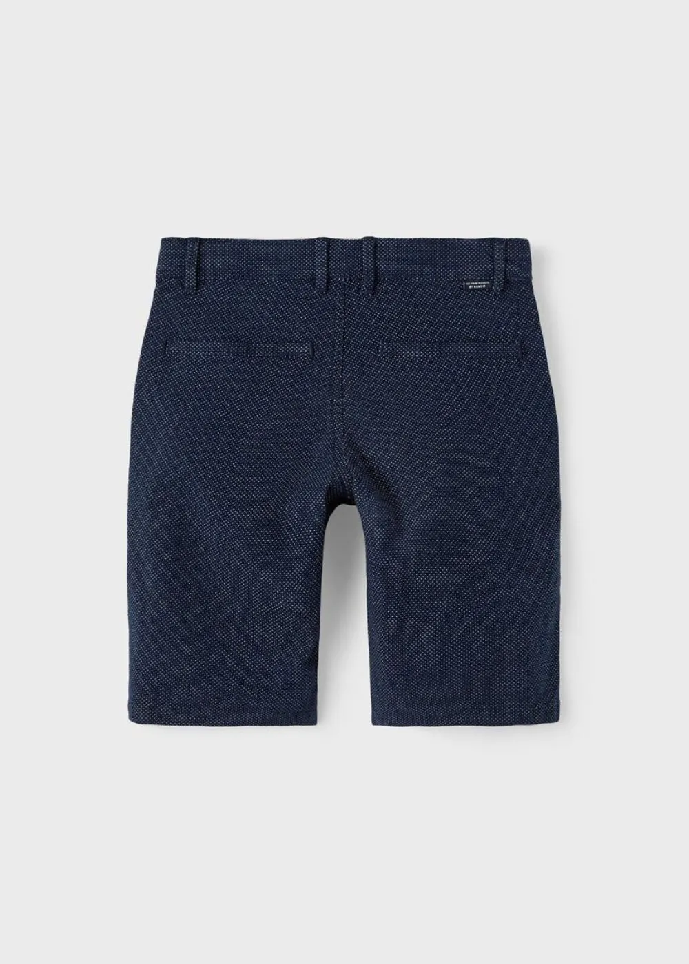 Boys Dressy Bermuda Shorts with Adjustable Waist