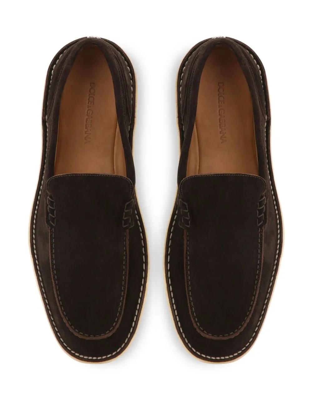 Dolce & Gabbana Flat shoes Brown