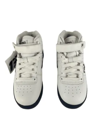 Fila boys white multi high top sneakers size 1.5