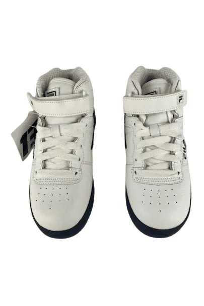 Fila boys white multi high top sneakers size 1.5