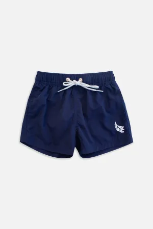Navy Boys Swim Trunks