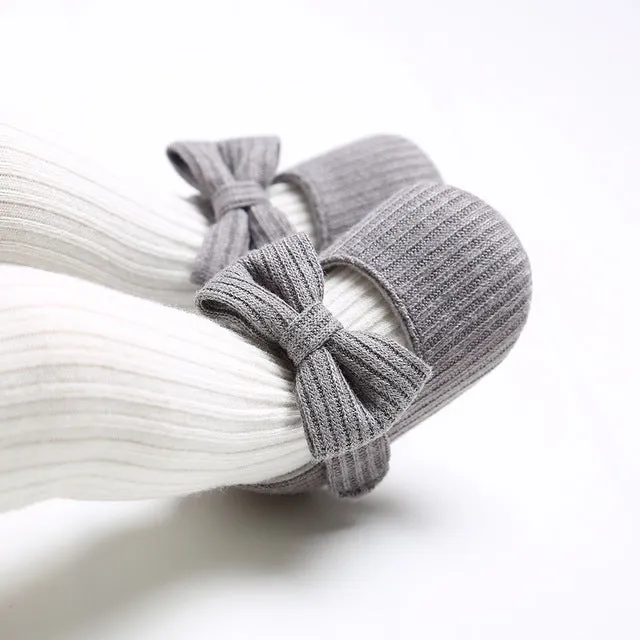 Newborn Butterfly Bow Shoes