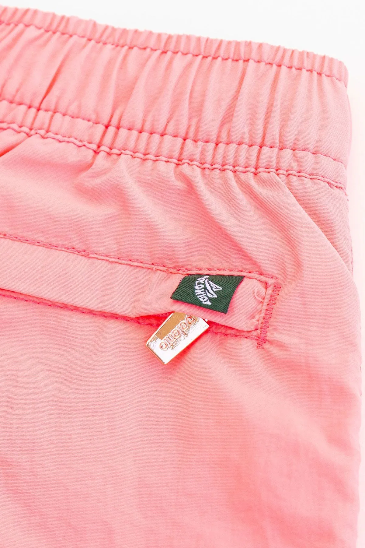 Pink Boys Swim Trunks