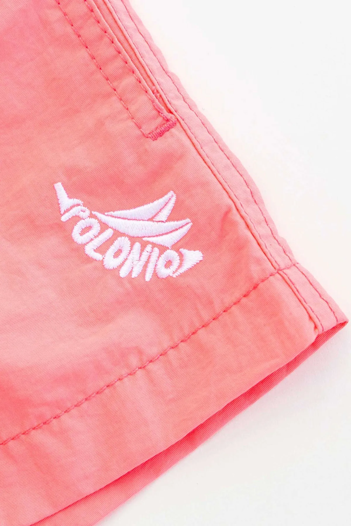 Pink Boys Swim Trunks