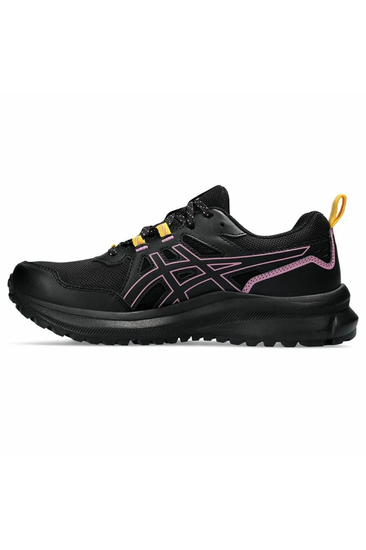 Running Shoes for Adults Asics Trail Scout 3 Black