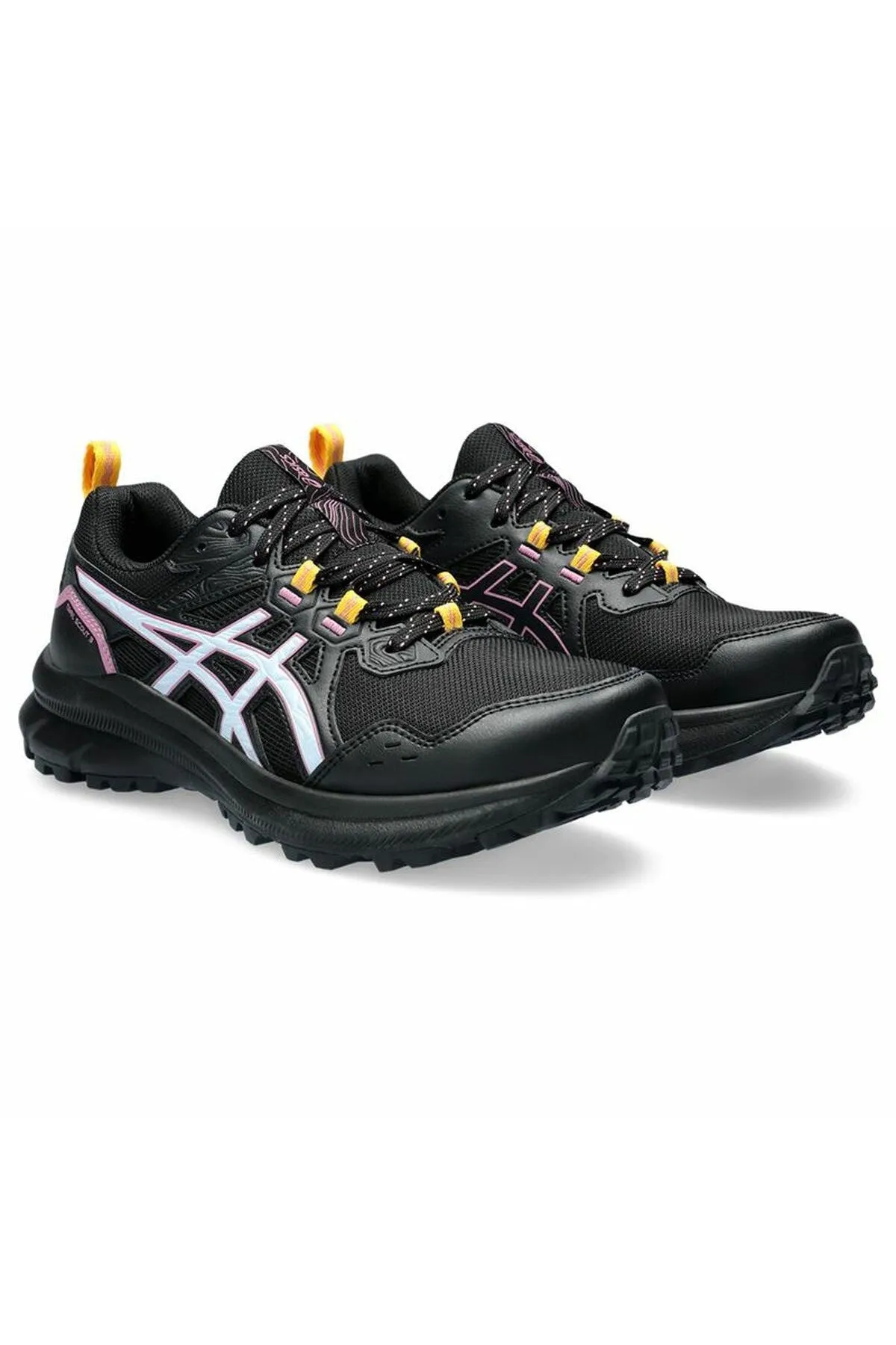 Running Shoes for Adults Asics Trail Scout 3 Black