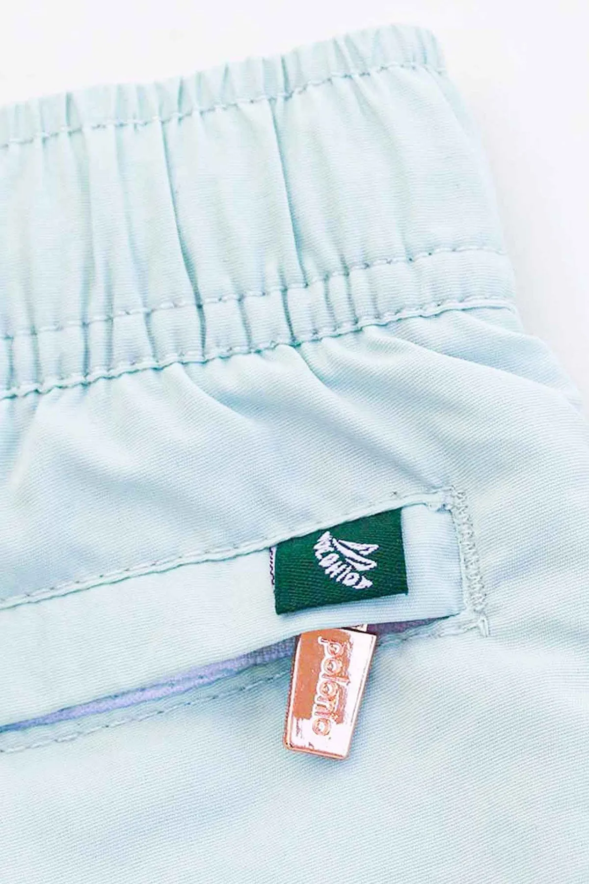 Sky Blue Boys Swim Trunks