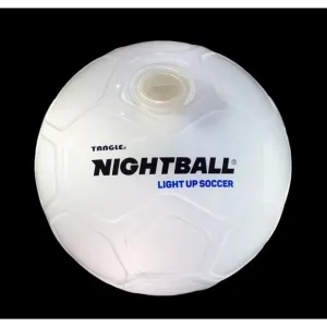 Tangle Nightball Soccer Ball - White