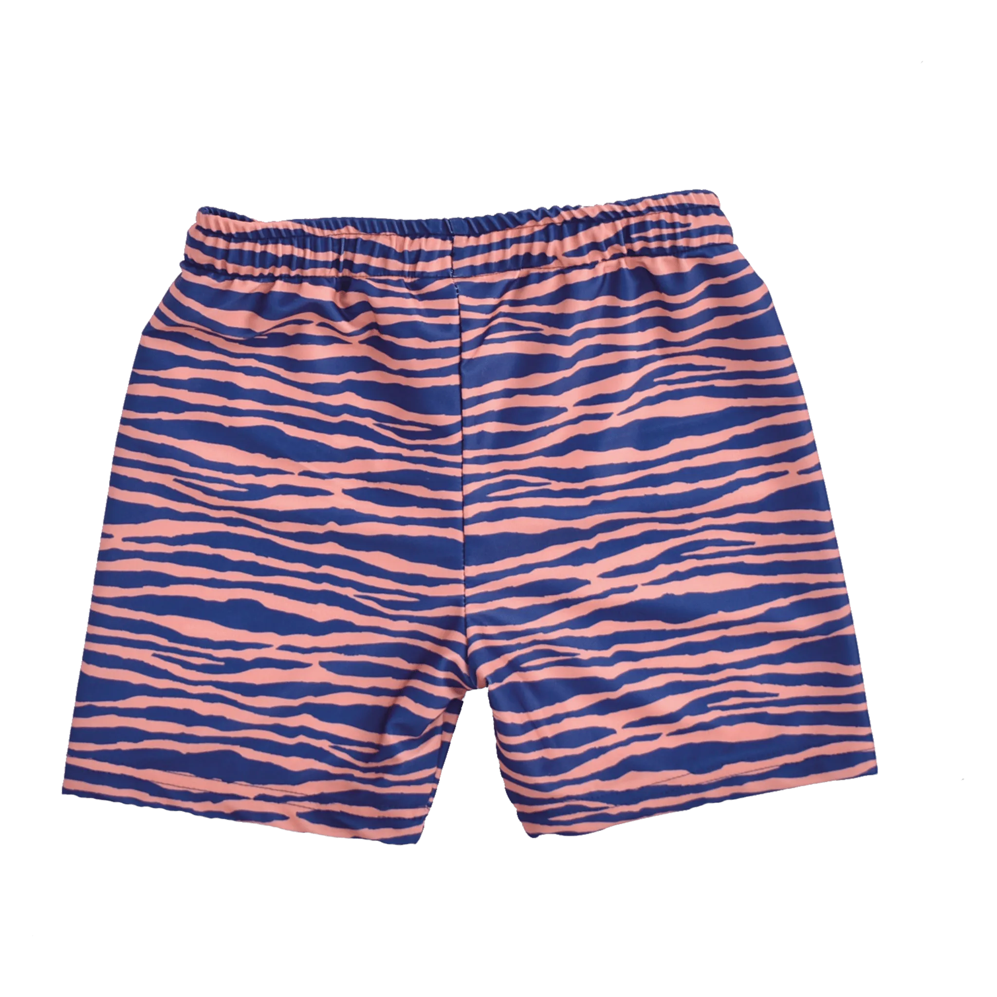 Vibrant Stripes | Blue/Orange UV Swim Boxer for Boys